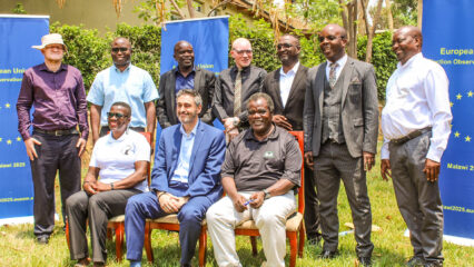 EUOM hands donates equipment and items to There is Hope Malawi