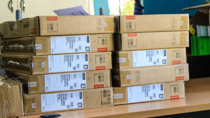 EUOM hands donates equipment and items to There is Hope Malawi