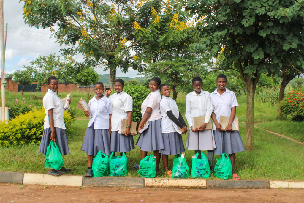 TIH Care Pack Deliveries to Secondary School scholarships receipients.